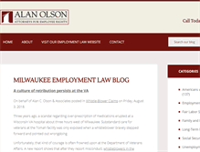 Tablet Screenshot of milwaukeeemploymentlawattorneys.com